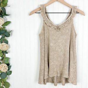 ALTAR’D STATE Waffle Knit Tank